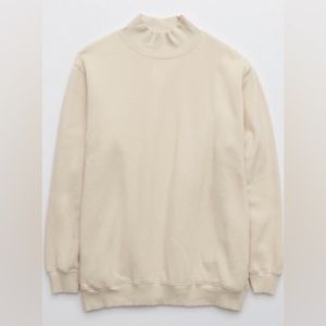 AERIE || The Sweat Everyday Cozy Mockneck Sweater